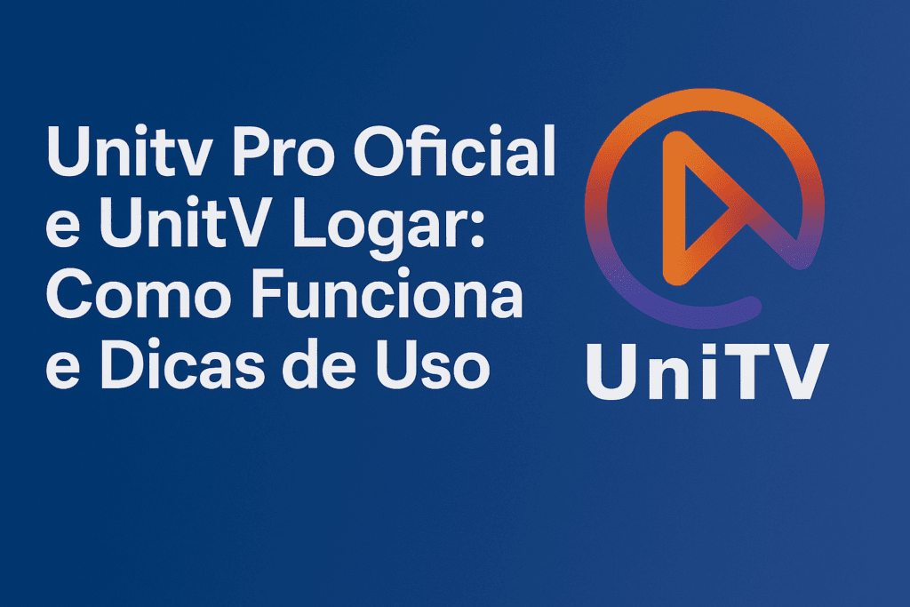 Unitv Pro Oficial e Unitv Logar