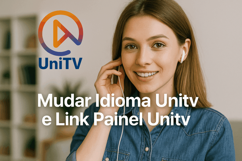 Mudar Idioma Unitv e Link Painel Unitv: