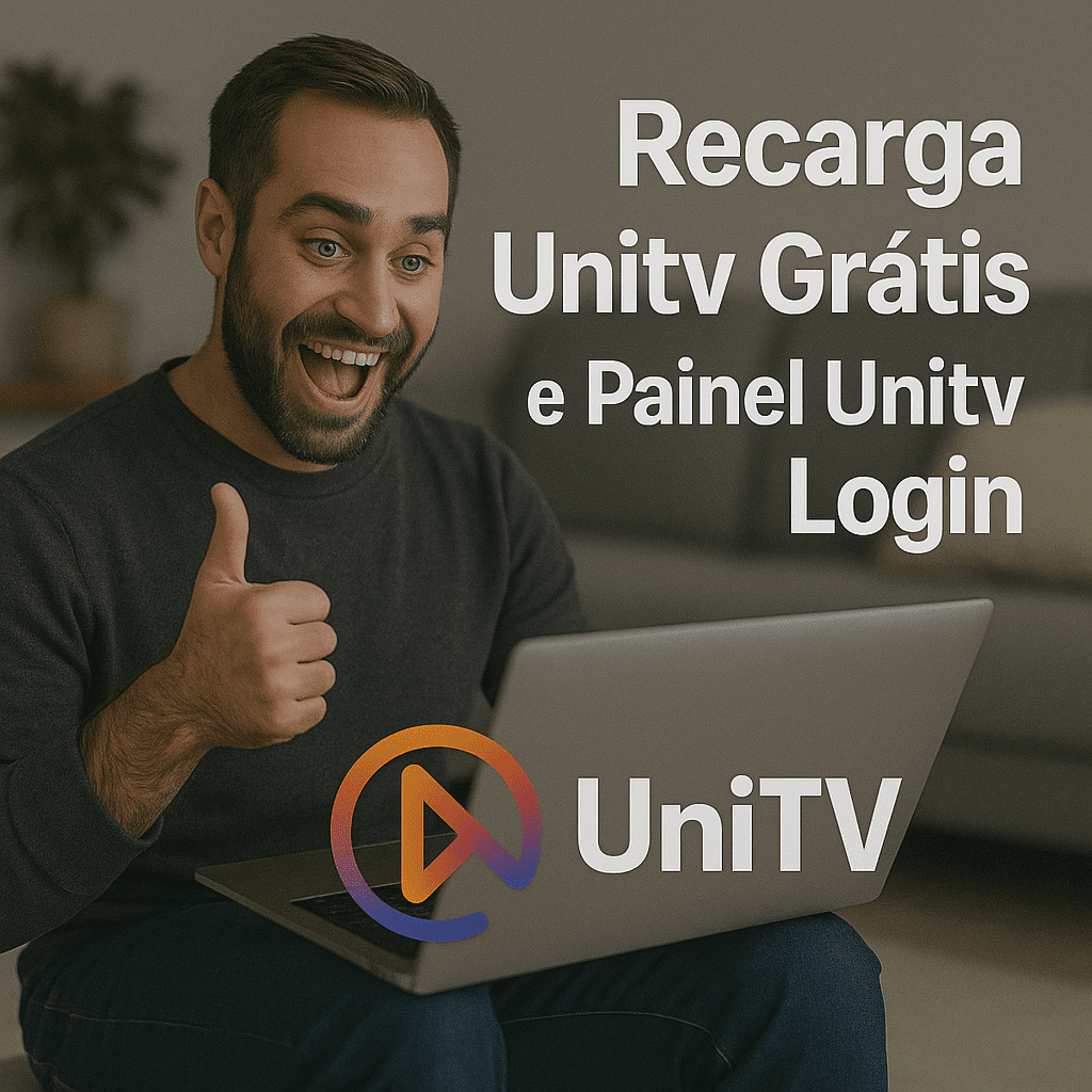 Recarga Unitv Grátis e Painel Unitv Login