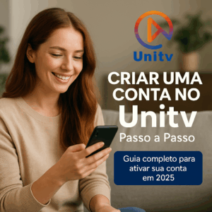 Criar uma Conta no Unitv