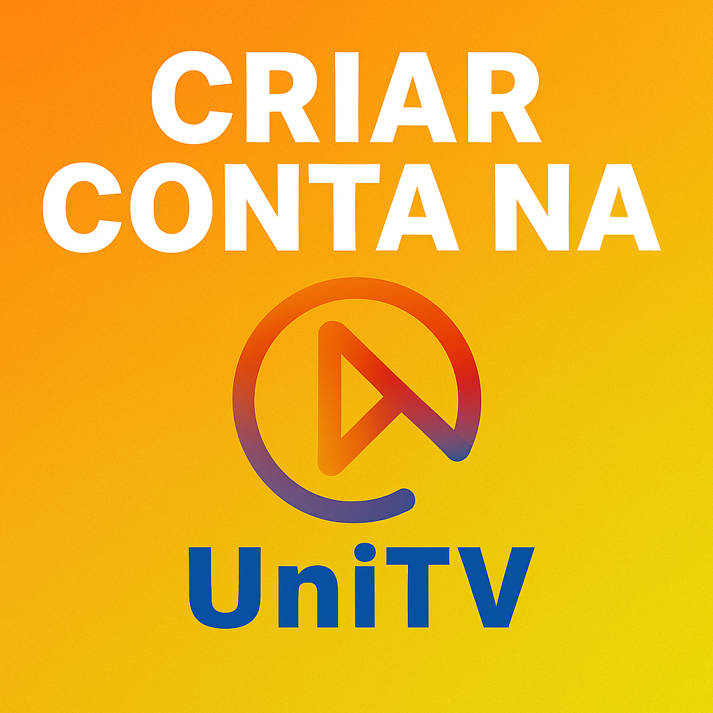 Criar Conta na Unitv