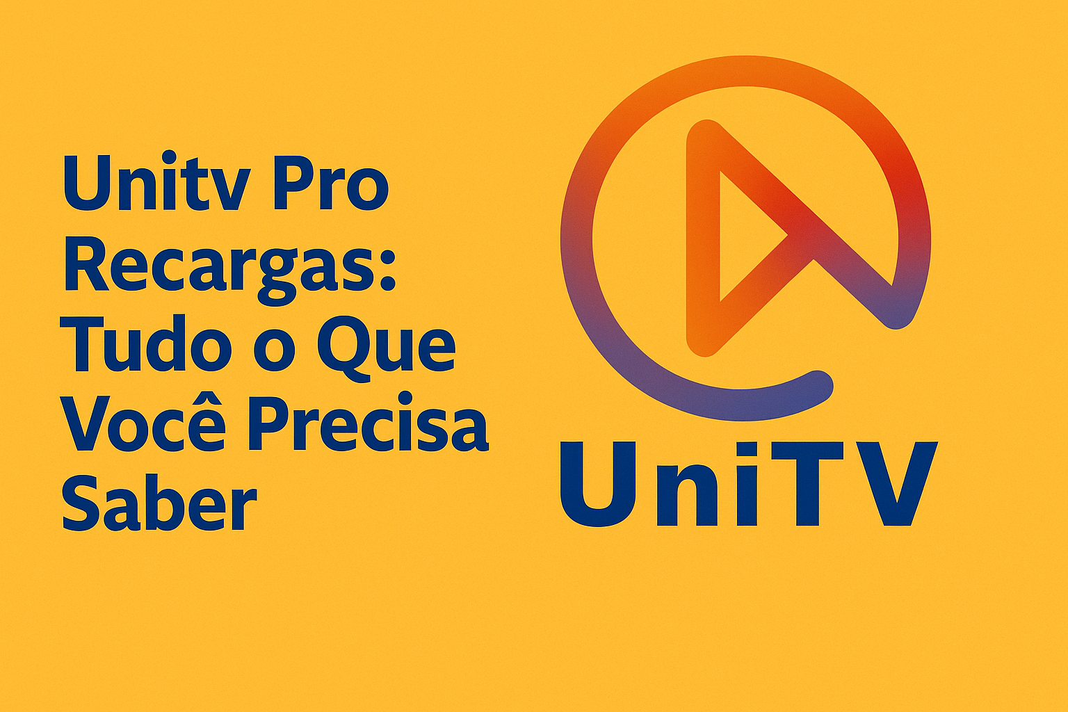 Unitv Pro Recargas