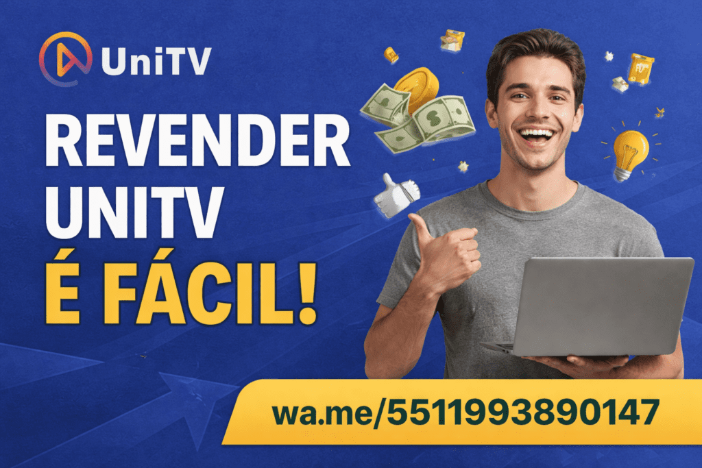 Revender UniTV vale a pena? Guia completo para iniciantes 1 revender unitv