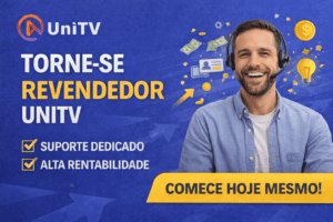 Como revender UniTV usando código de recarga e painel 4 revender unitv