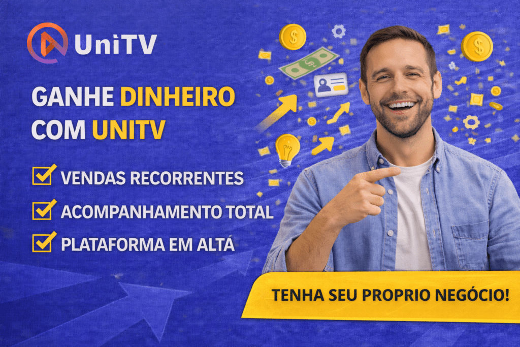 Revender UniTV com recarga mensal, trimestral e anual 1 revender unitv