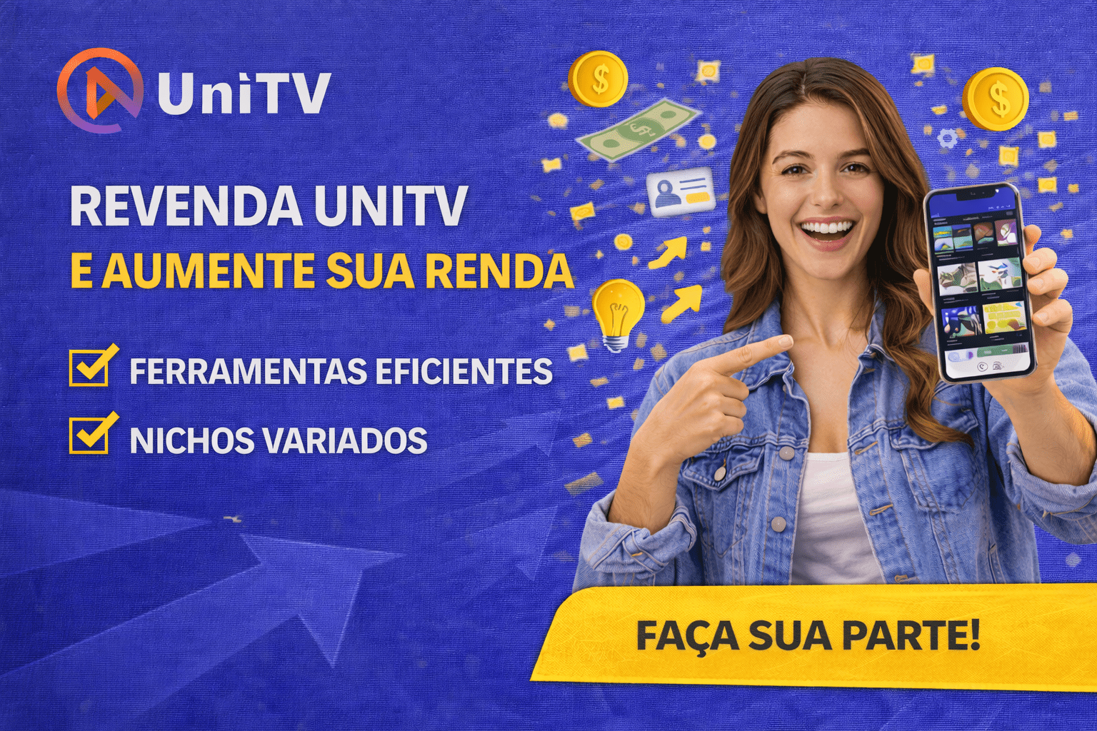 Revender UniTV para TV Box, celular e Smart TV - UNITV PRO RECARGA ...